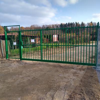 Ogrodzenie zewnętrzne ROD - Zielona brama w Sektorze II